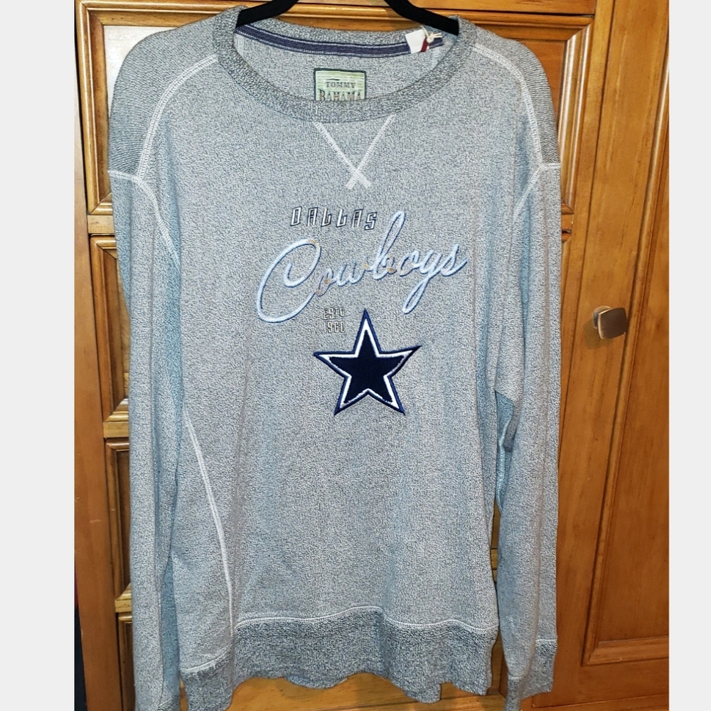 New w Tags Tommy Bahama Dallas Cowboys Sweatshirt
